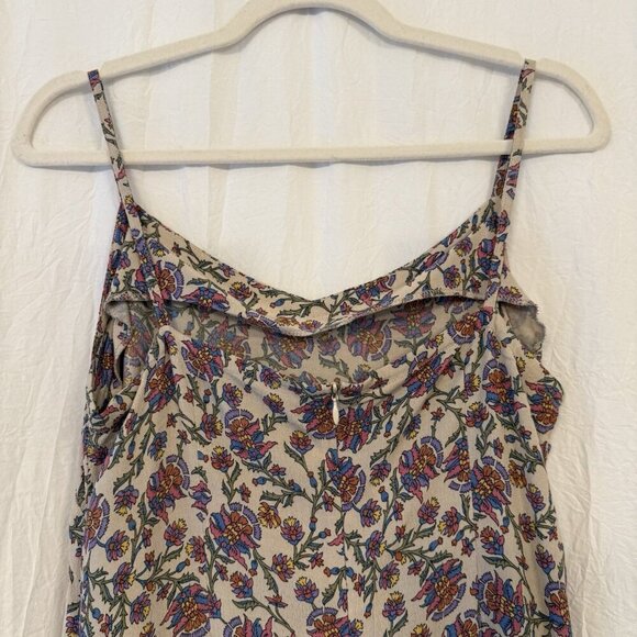 Vintage Old Navy Y2K Midi Dress Womens 10 Floral Boho Artsy Coquette - Picture 9 of 14